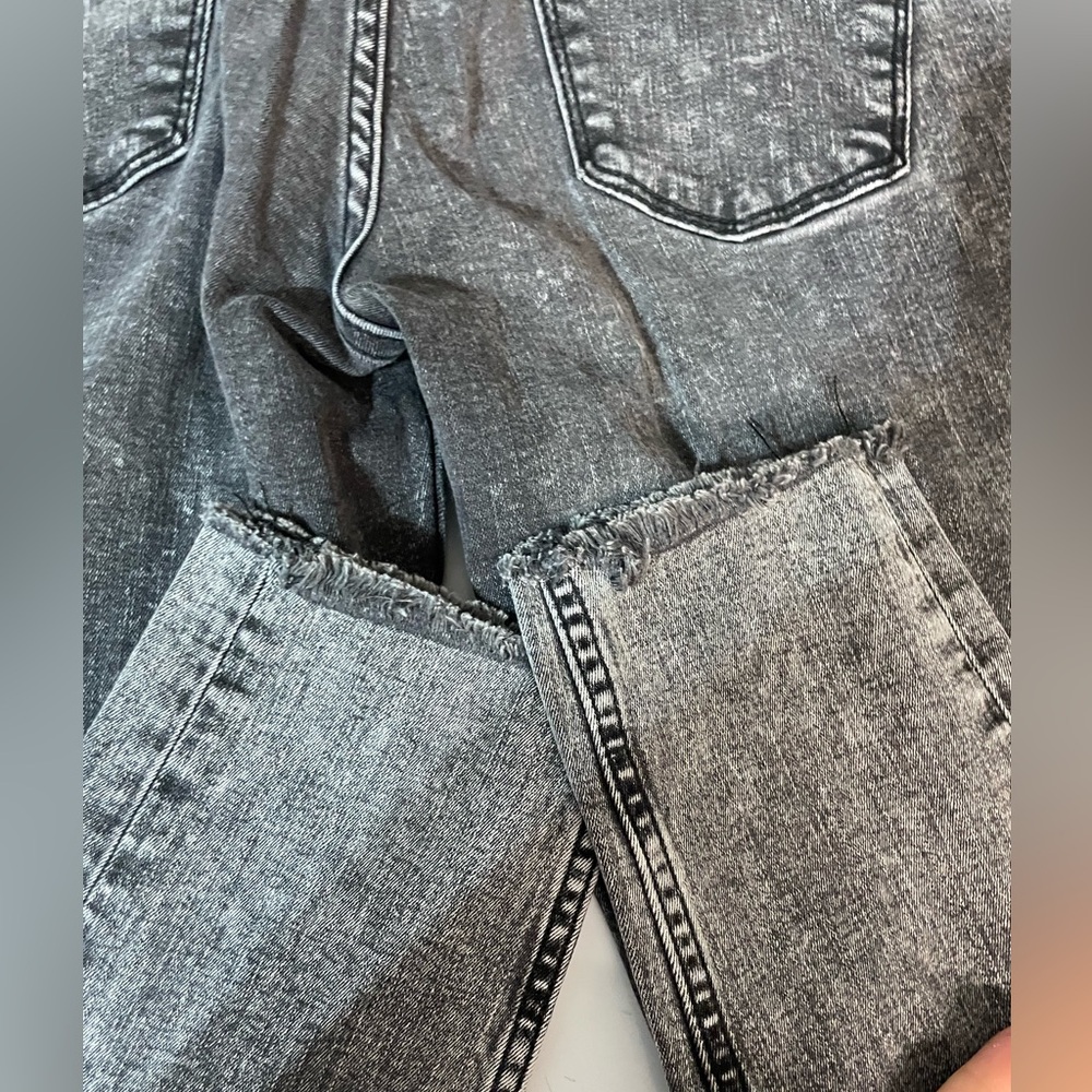 Zara Women's Grayish black and Blue Jeans - Picture 9 of 10